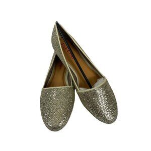 Pink & Pepper Women's Flat Gold Shoes